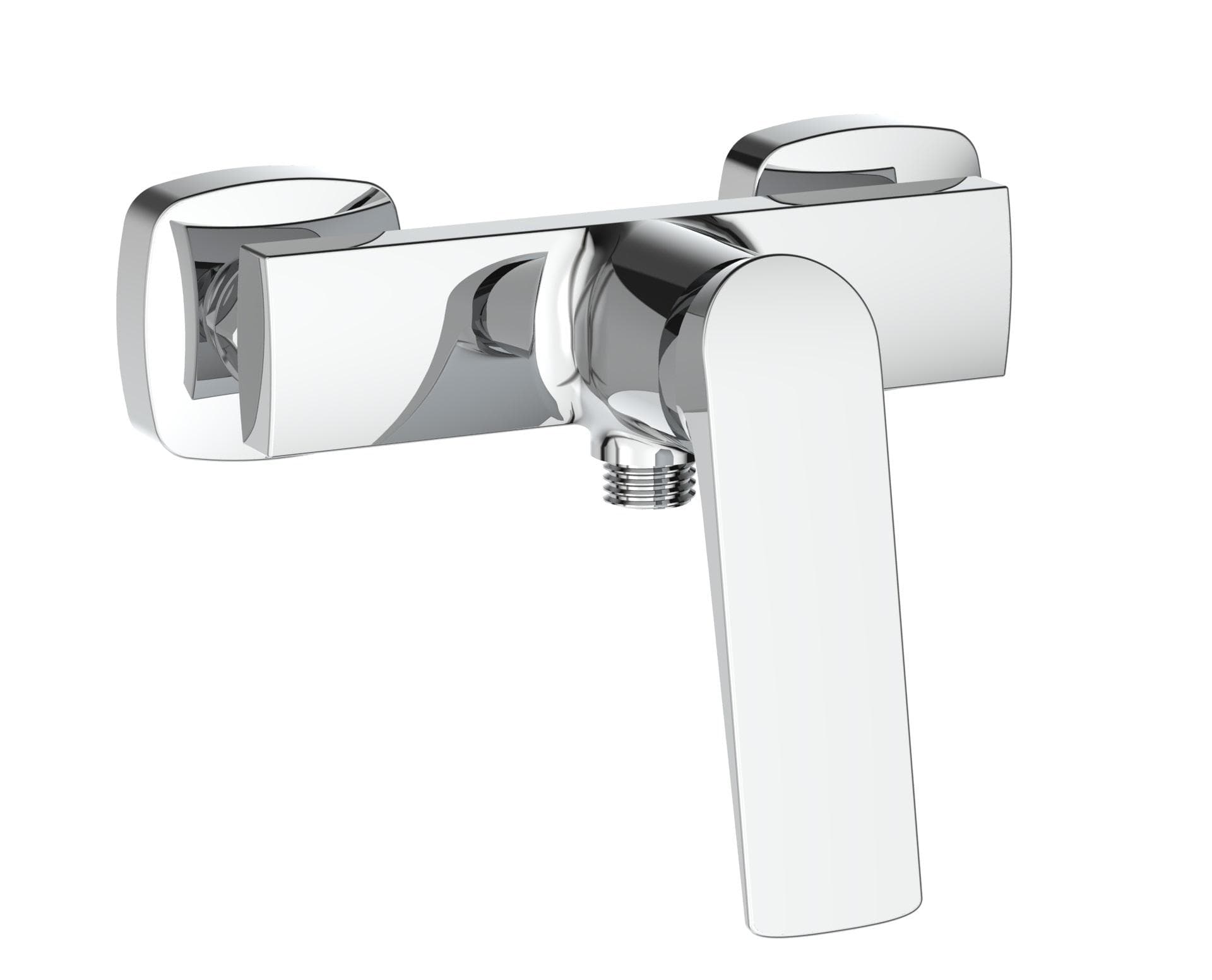 ASZ.2120 SAMTEK ZETA sprchová batéria na stenu do kúpeľne s pákou, montážny rozstup 150 mm