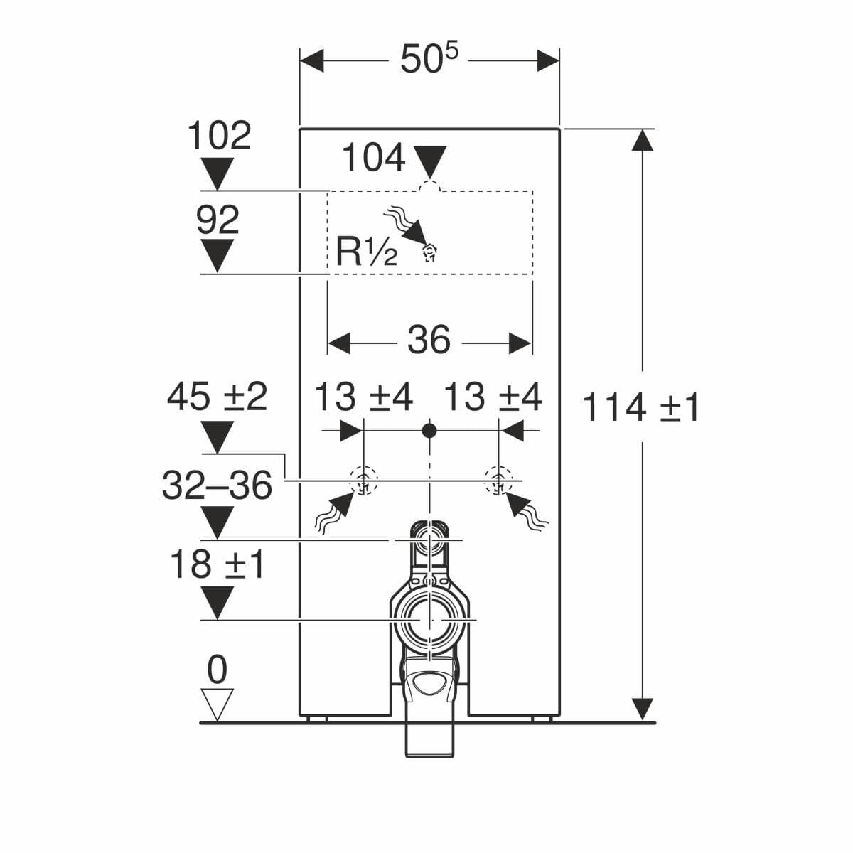  Geberit 131.033.xx.5 Sanitárny modul Geberit Monolith pre stojace WC, 114 cm, predné opláštenie zo skla 131.033.xx.5 Sanitárny modul Geberit Monolith pre stojace WC, 114 cm, predné opláštenie zo skla