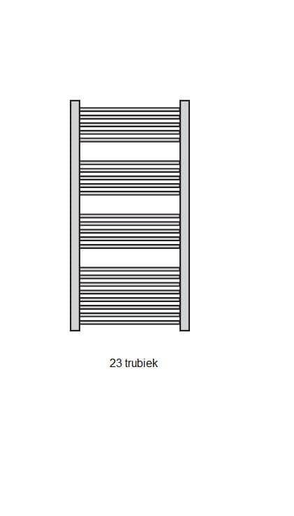  Očenášek BXE900-1180 kúpeľňový radiátor oblý biely, šírka 900 mm, výška 1180 mm REBRIK OBLY BXE 900-1180 biely