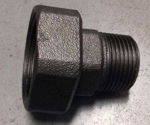 Polšróbenie G6/4x1M pre čerpadlá, s vonkajším závitom, matica 6/4" + nátrubok 1" (AKCIA 9+1)