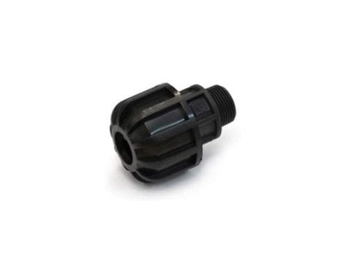 AG Universal spojka priama UNI x vonkajší závit 21-27xM3/4" (PLAST AlfaGebo - UNI spoj PVC, PE, PP, nerezová oceľ, uhlíková oceľ, pozinkovaná oceľ, meď...)
