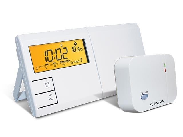 Elektronický programovateľný termostat 091FLRFv2, bezdrôtový 2xbatAA /230V