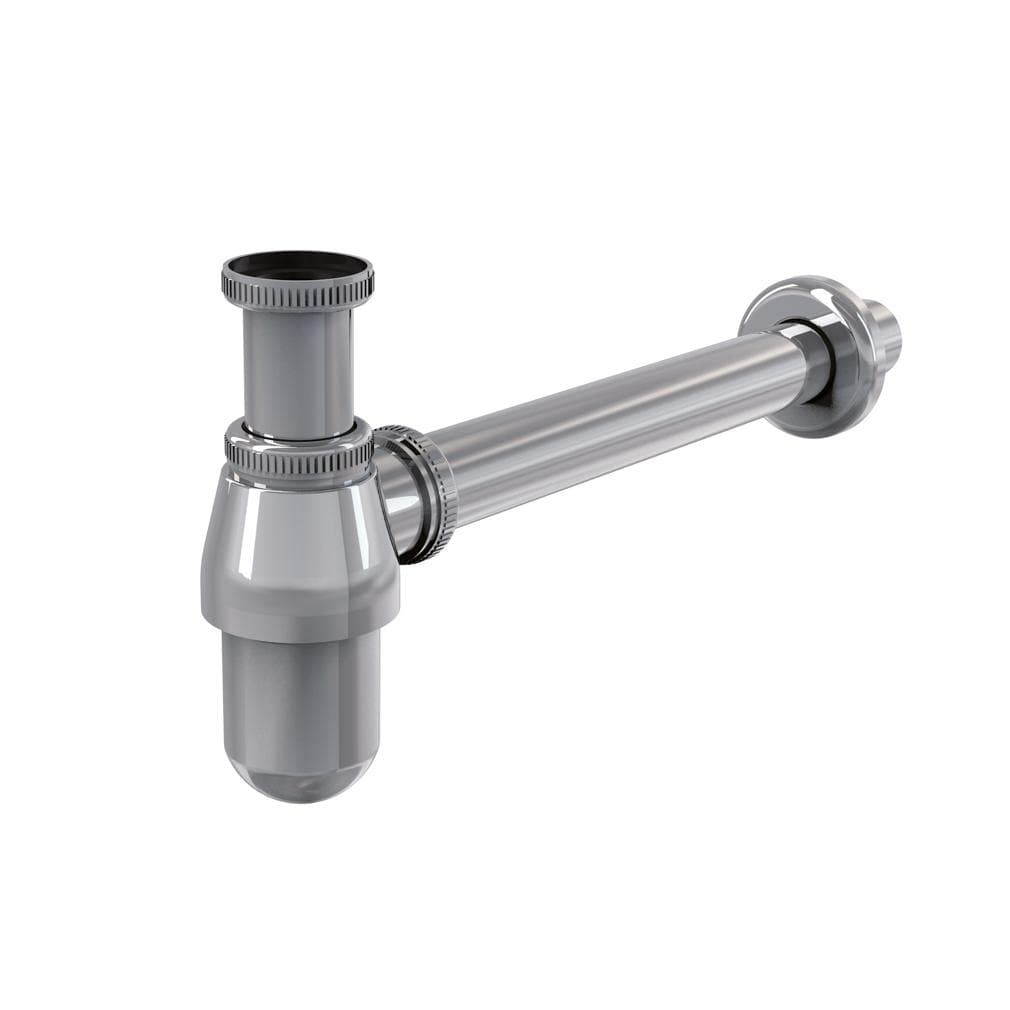 Umývadlový sifón A431, polsifón DN32 s prevlečnou maticou 5/4", kov =T003