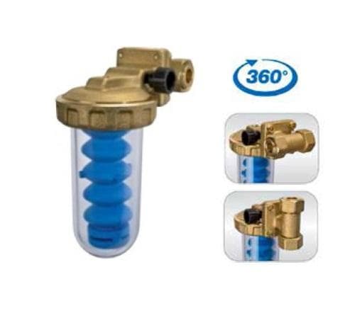 Filter DOSAPLUS 2 G 1/2" práškový pre kotol alebo bojler, kovové telo, RE4050212