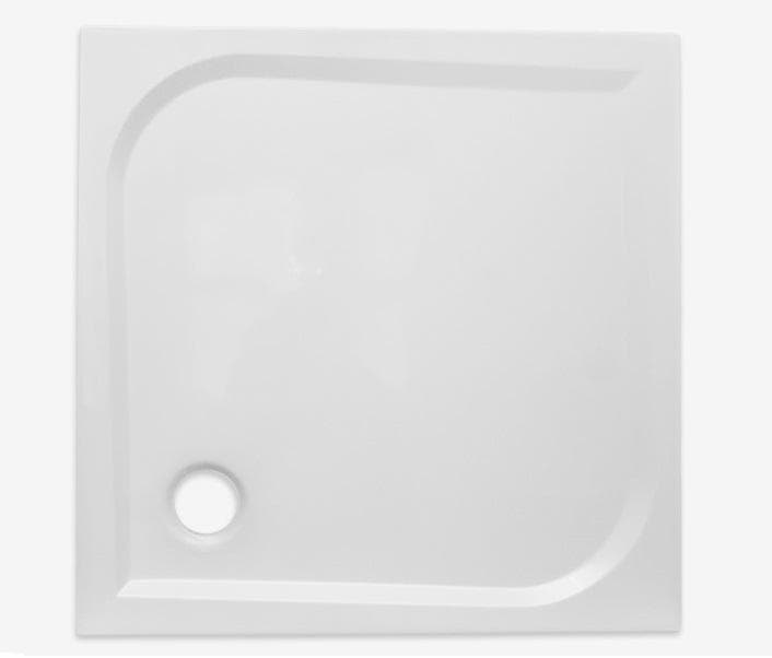 Sprchová vanička  štvorcová  800x800 mm, SVLM800I liaty mramor, výška 35 mm