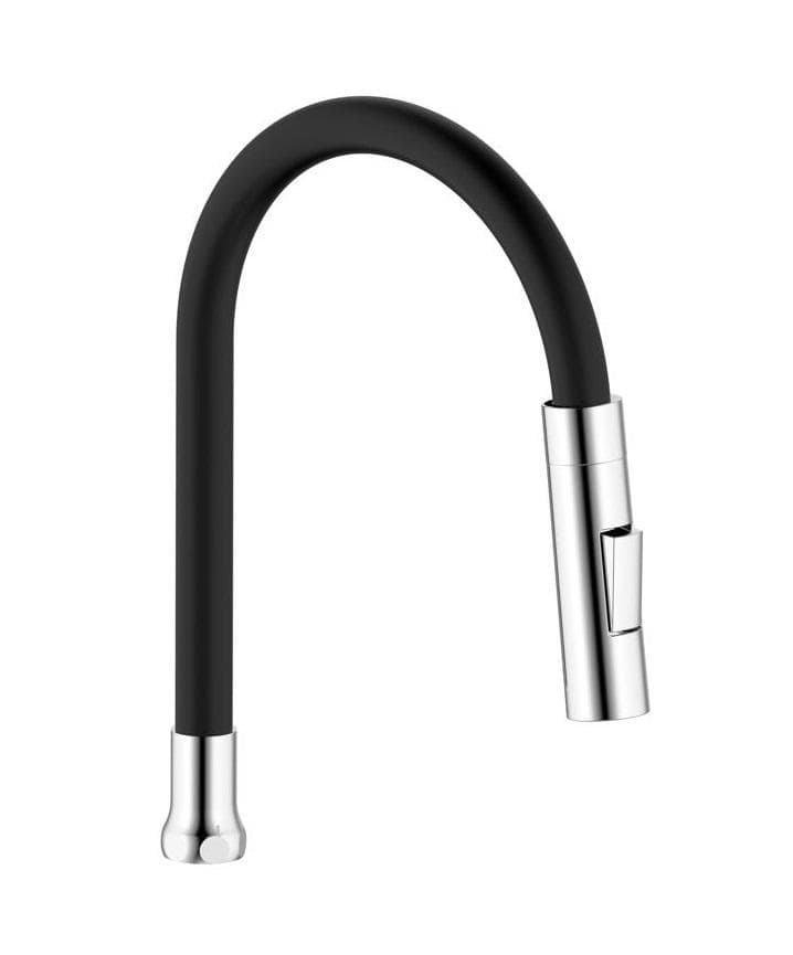 RA30103BV flexi výtokové ramienko s prepínačom 30103BVP-cierny pre drezové kuchynské batérie so závitom 3/4", farba čierna