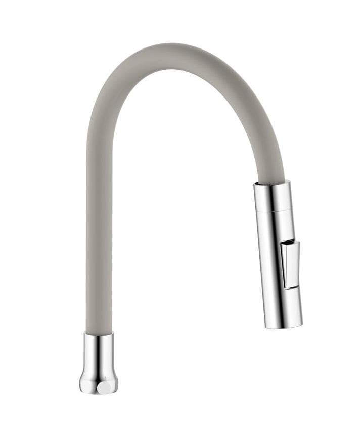 RA30103BVP SAMTEK RISA flexi výtokové ramienko s prepínačom 30103BVP-metalic pre drezové kuchynské batérie so závitom 3/4", farba metalic