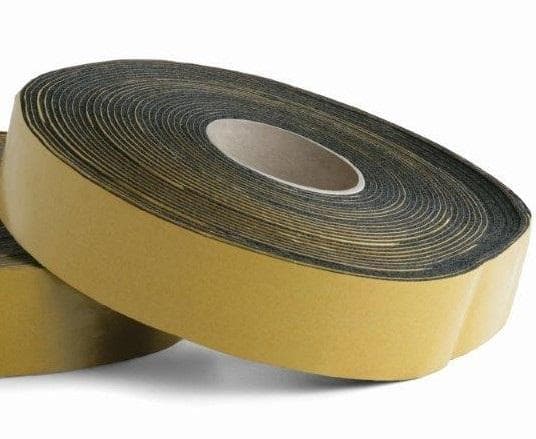 Tepelno izolačná páska samolepiaca kaučuková, hrúbka 3 mm, šírka 50 mm, dĺžka 15 m