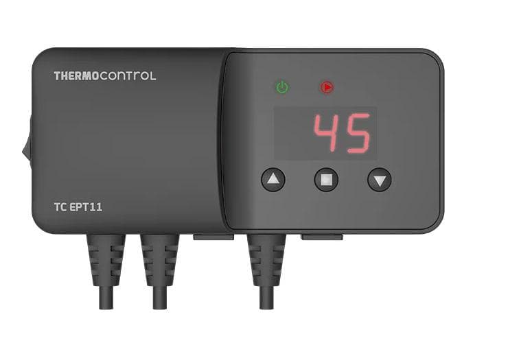 TERMOSTAT pre riadenie obehového čerpadla +1x čidlo,antistop system,230V, 5-80°C nahrádza SALUS PC11 / dopredaj náhrada je TC PC11