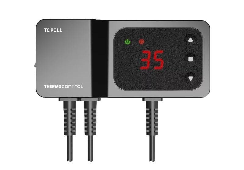 Termostat na ovládanie obehového čerpadla, 1 x čidlo, Antistop, 230 V, 5-90 °C (nahrádza SALUS PC11 a TC EPT11)