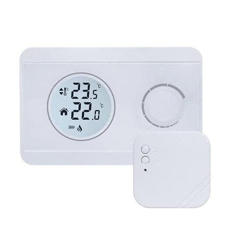 Bezdrôtový digitálny manuálny termostat, 0-230 V, 433 MHz, 7 A
