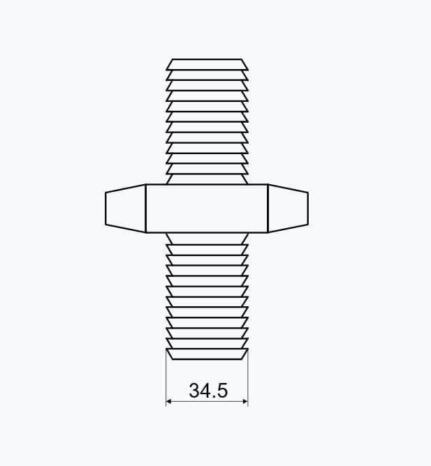  SLOVARM K-278-DN32 Hadicová spojka K-278-DN32 SPOJKA HADICOVA
