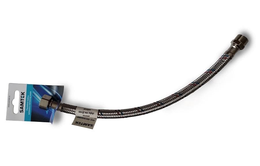 Flexi hadica pripájacia MF 3/8"x3/8" nerez, L = 300 mm pre pitnú vodu