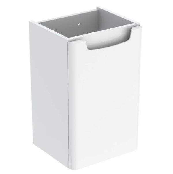Skrinka pod umývadlo  40 cm KOLO REKORD, 1 dvierka, závesná 41x59x34 cm, biela/lakované s vysokým leskom