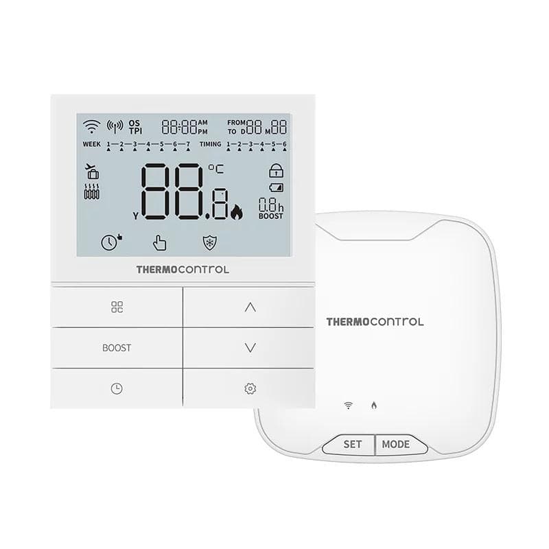 Termostat internetový TC920RF-WIFI, bezdrôtový, 0-230V, 0,25°C 16A 868MHz + ovládanie cez wifi NOVINKA (nahádza TC 910RF-wifi )