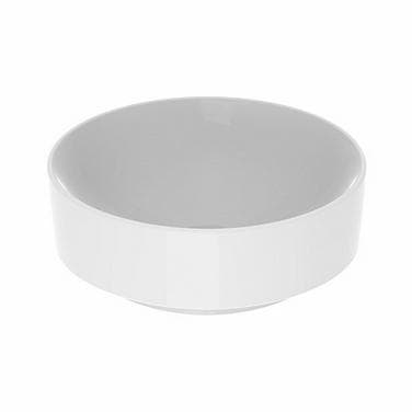 VARIFORM Umývadlo okrúhle 40 cm, na dosku,bez otvoru na batériu, bez prepadu (náhrada 500.768.01.02)