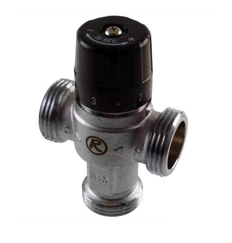 Termostatický zmiešavací ventil Wmix-H DN 25 1", WMIX-H S25 G1M T30-55°C VOZ nahrádza 12020