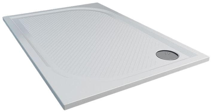 Sprchová vanička obdĺžniková RONAL1000x800x30 mm, liaty mramor, protišmykový povrch