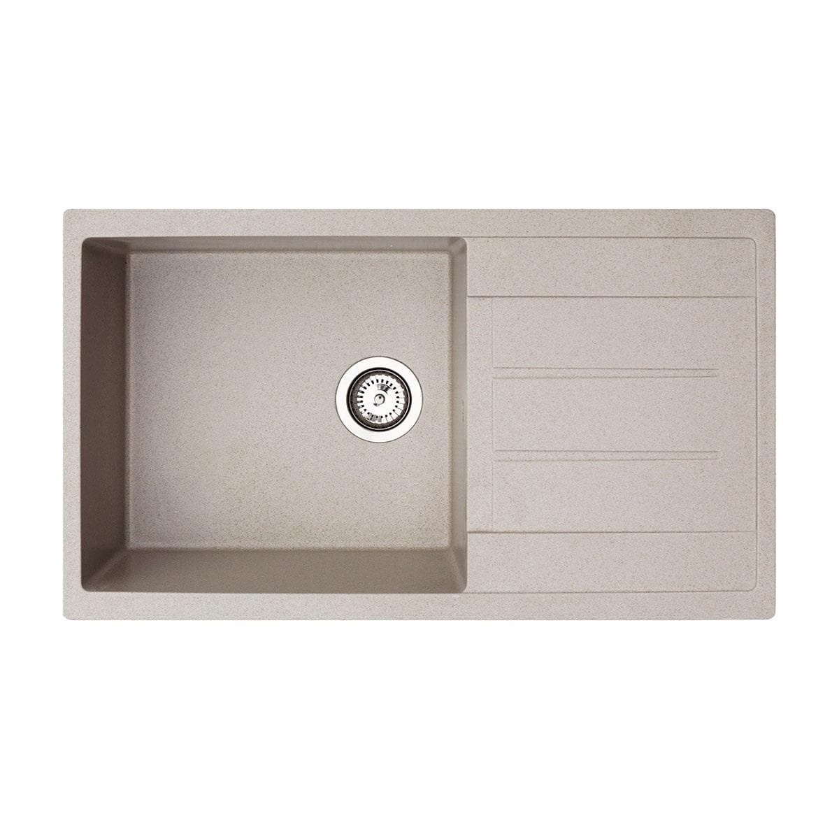 Granitový drez ATOS MEGA 860x500x200 +sifón D90mm béžový BEIGE Ľavý/Pravý