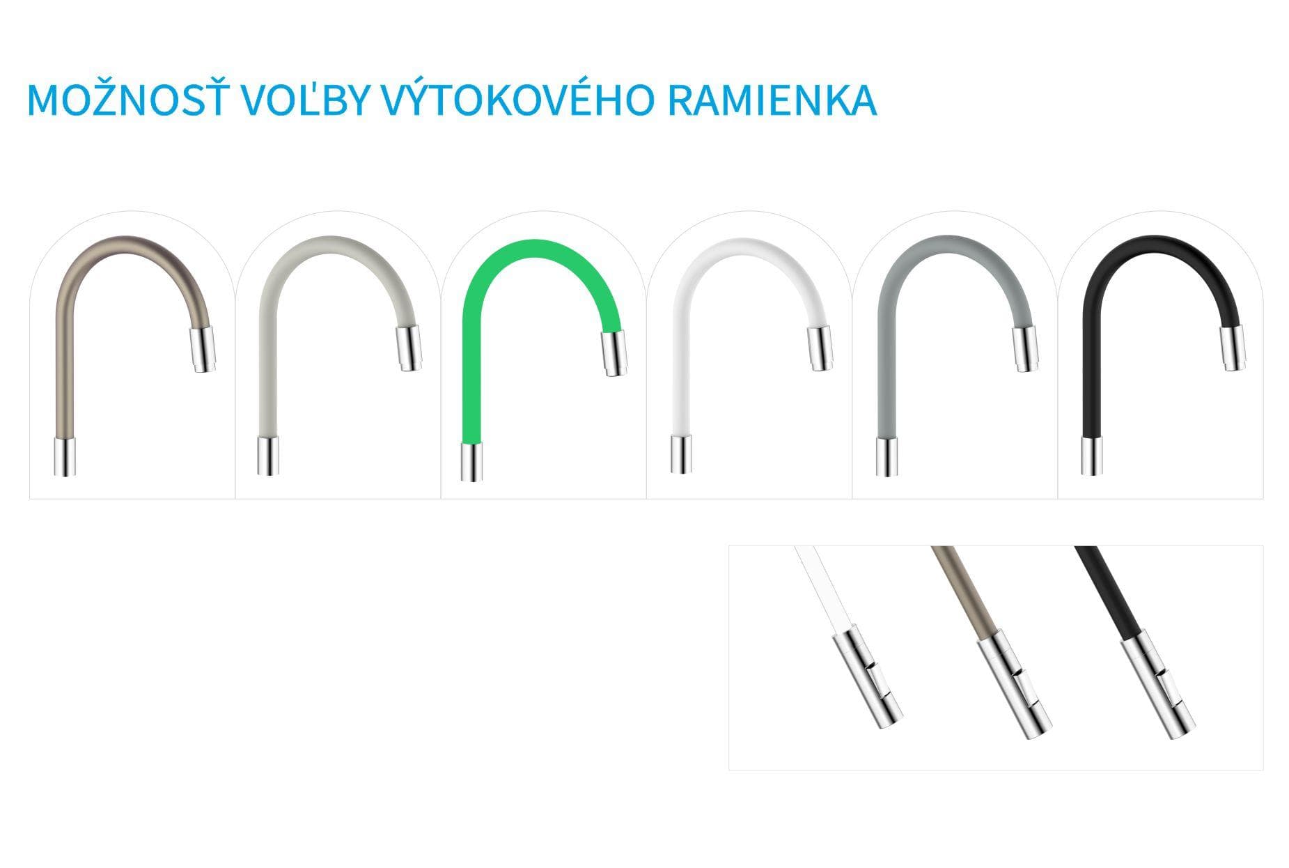  SAMTEK 20103 Drezová kuchynská batéria RISA RA20103BV stojanková páková SAMTEK, bez výtokového ramienka. RISA-DREZOVA BATERIA bez vytoku