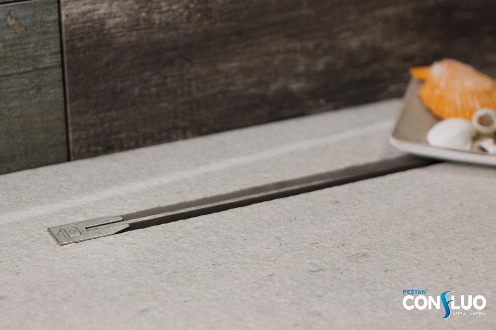 CONFLUO Sprchový žľab SLIM Line, dĺžka 750 mm  Dopredaj