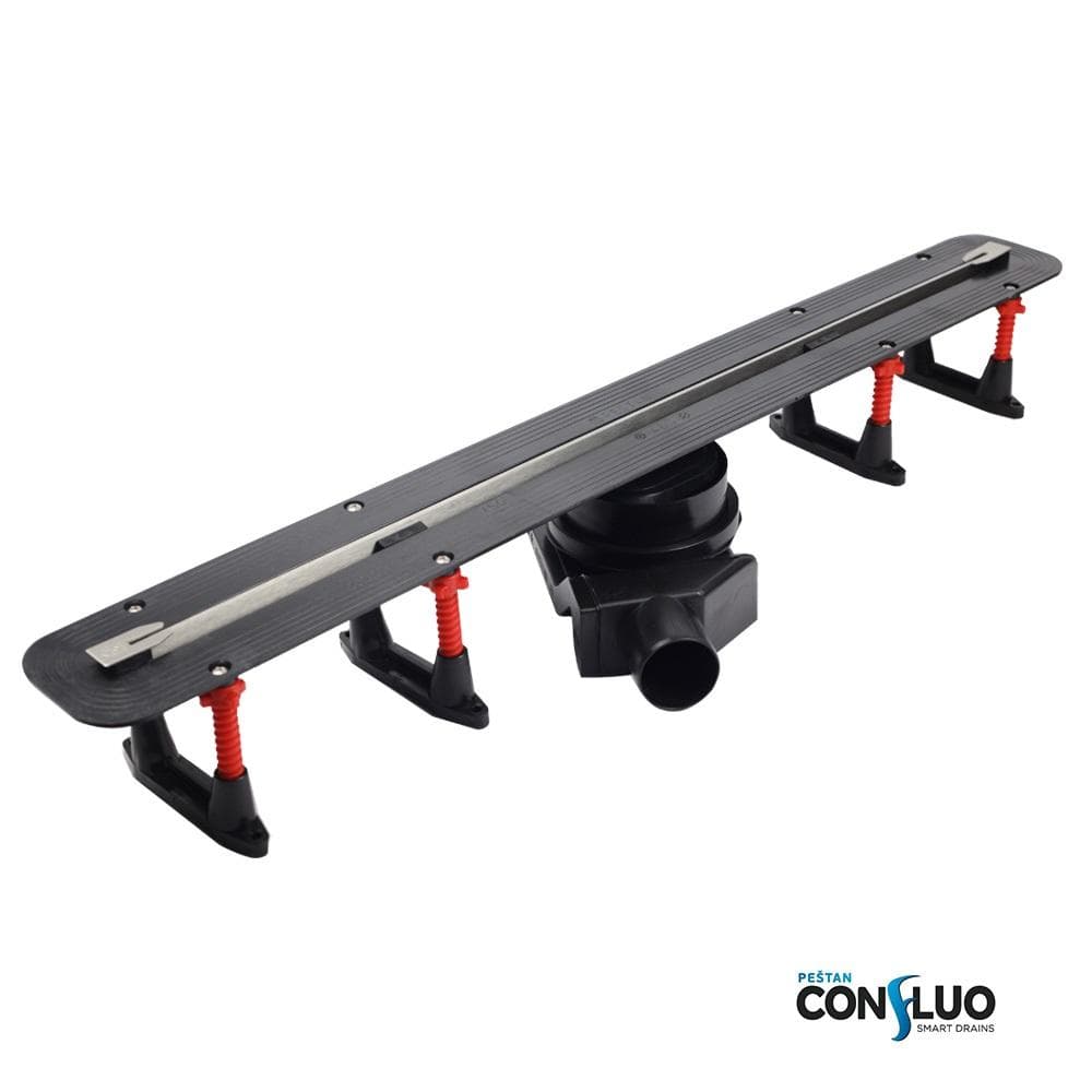  Peštan Confluo CONFLUO Sprchový žľab SLIM Line, dĺžka 750 mm  Dopredaj CONFLUO Sprch.žľab SLIM Line 750