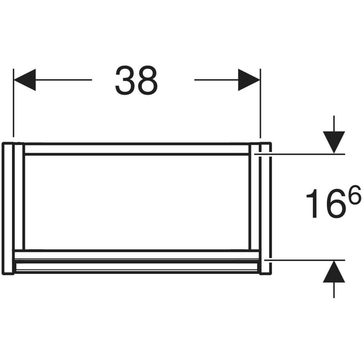  Geberit Skrinka pod umývadlo 45 cm Geberit Selnova Compact, 1 dvierka, 41.2x60.5x20.1cm, dub prírodný G Selnova Compact skrinka pod umývadlo 45, dvierka, 41.2x60.5x20.1cm, dub prírodný