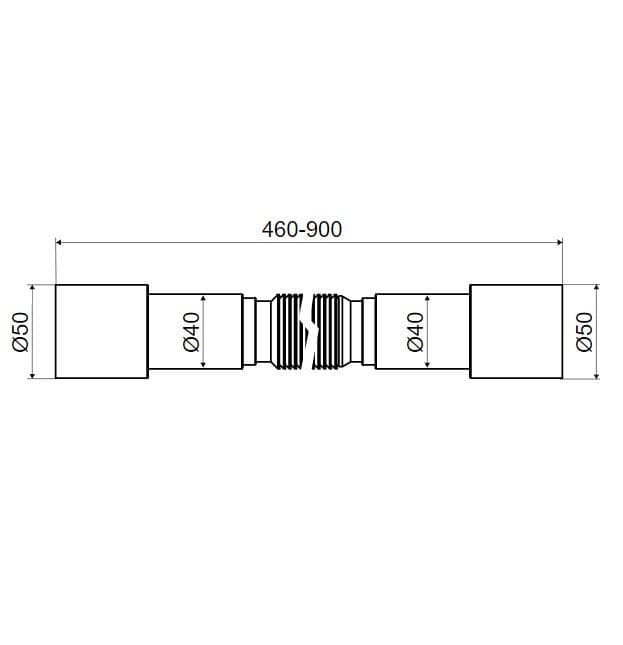  SLOVARM Flexi pripojenie T-733/VI 50/40x40/50 T-733/VI FLEXI PRIPOJENIE 50/40x40/50