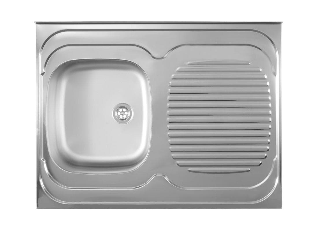 Nerezový drez STANDARD Lavy 1L/60 800x600x165 LESK + sifón D60mm ( S02032 )  (nahrádza 122683S)