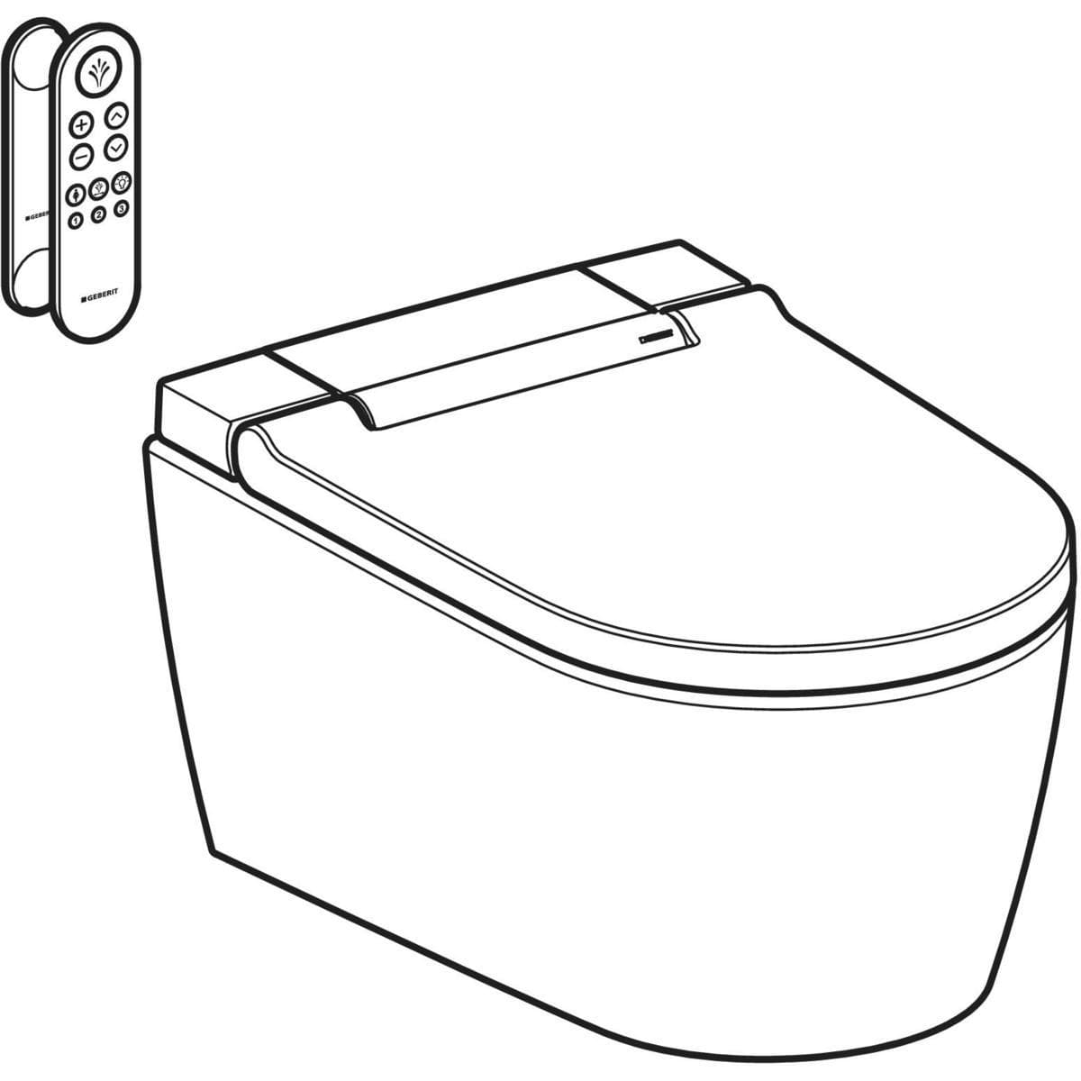  Geberit Geberit AquaClean Sela kompletné sprchovacie WC, dizajnový kryt matná biela (nahrádza 146.222.JT.1) Geberit AquaClean Sela kompletné sprchovacie WC, matná biela  (nahrádza 146.222.JT.1)