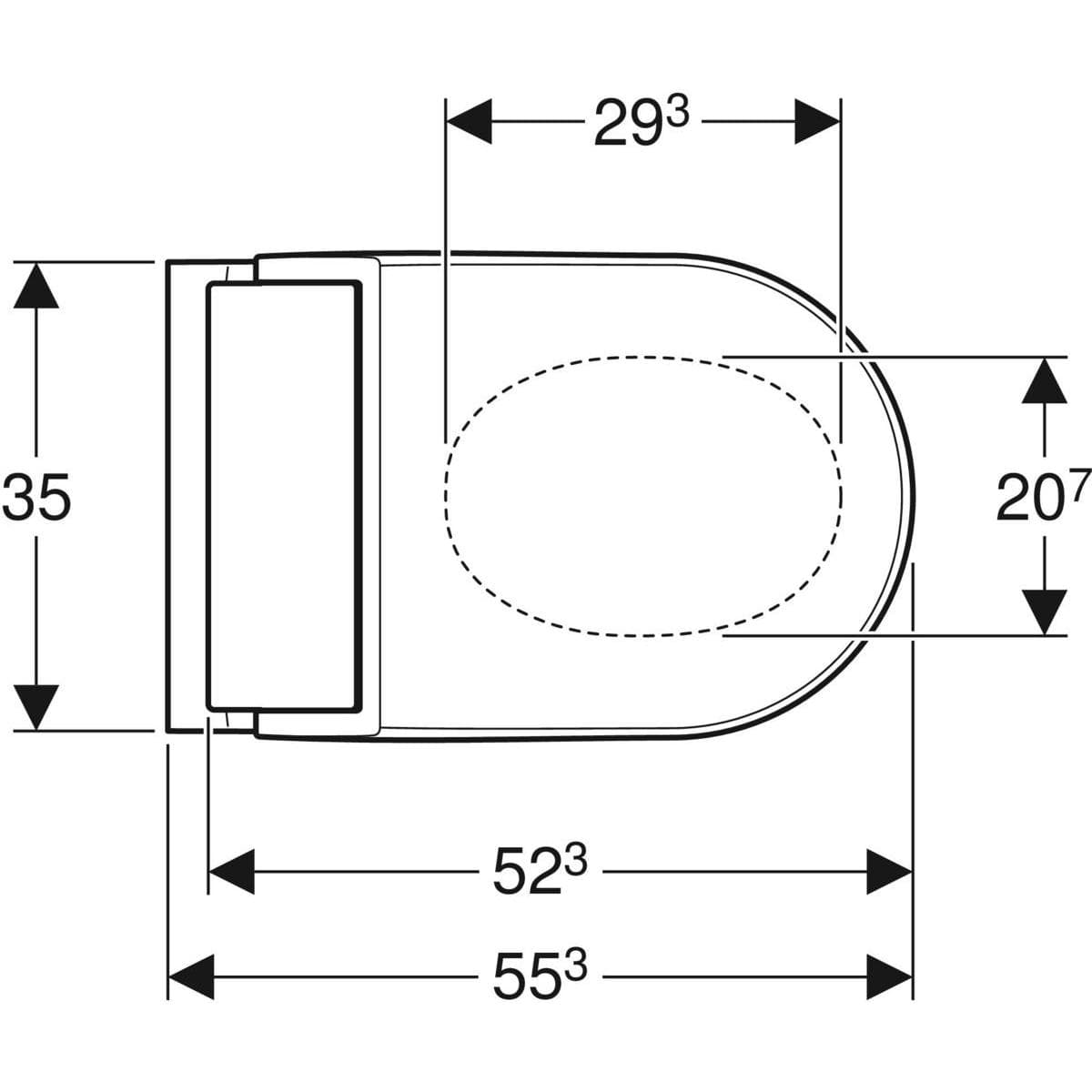  Geberit Geberit AquaClean Tuma Comfort kompletné sprchovacie WC, KeraTect, dizajnový kryt biely (nahrádza 146.292.11.1) Geberit AquaClean Tuma Comfort kompletné sprchovacie WC, KeraTect, biela (nahrádza 146.292.11.1)