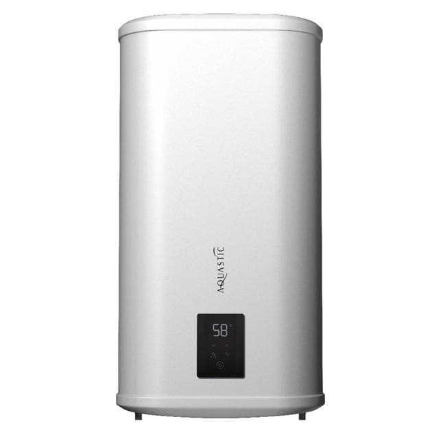 Q AQUASTIC WIFI (101152) plochý elektrický ohrievač vody 100 l závesný, univerzálna montáž 2kW suchý ohrev.