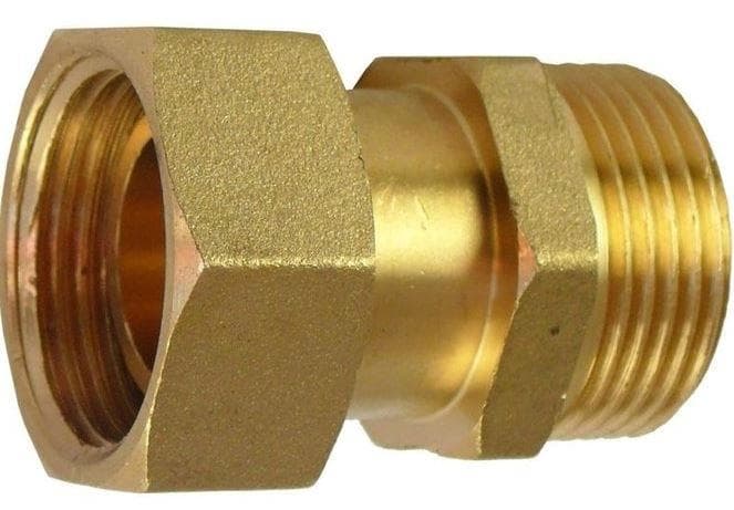 Šróbenie s prievlečnou maticou 3/4" MF mosadz