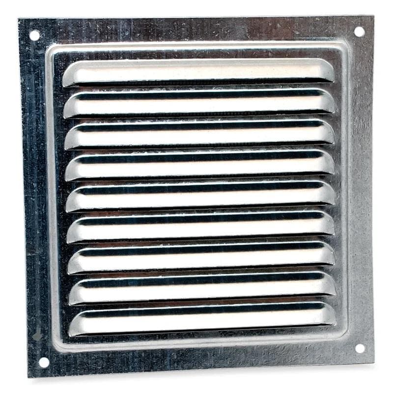 MVM 200sZn -150x150 Ventilačná mriežka kovová pozinkovaná bez nádstavca