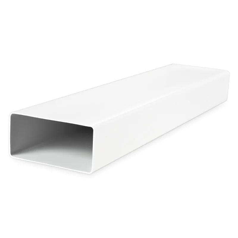 8015-V60x204/1500 - ploché potrubie plastové hranaté pevné 60 x 204 mm