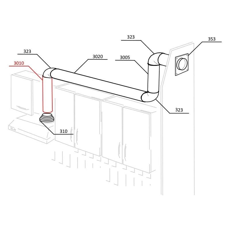  Vents 3010 - D150/1000 Okrúhle potrubie plastové pevné, priemer 150 mm VEN-POTRUBIE KRUH PEVNE 3010-D150/1000 PLAST 1916075