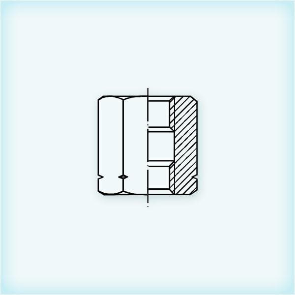  SLOVARM Prípojka tlakomerová prechodová "G" uhlíková oceľ G1/2" M20x1,5 Lavý závit TLAK.MATICA M20x1,5L / G1/2" FF druh "G" uhlik.ocel 1009100102    AKCIAD