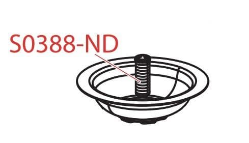 ND - skrutka drezovej výpuste A37, A38 (S0388)