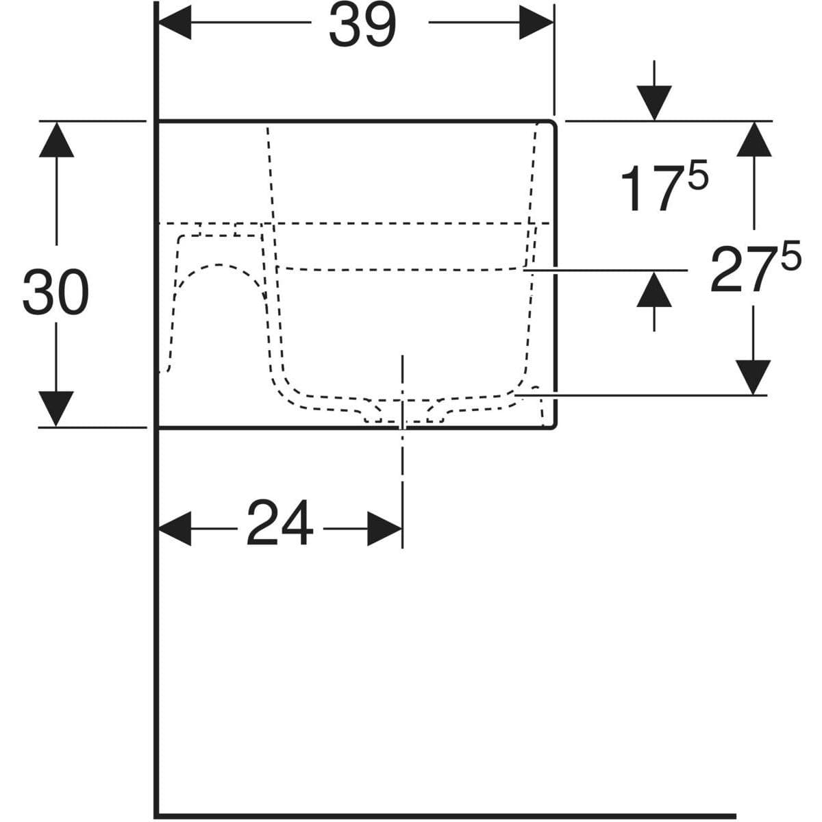  Geberit Priestor na hranie a umývanie 2 Geberit Bambini, umývadlo vpravo, B=90cm, bez otvorov, lesná zeleň - zákazková výroba G Bambini priestor na hranie a umývanie 2, umývadlo vpravo, B=90cm, bez otvorov, lesná zel
