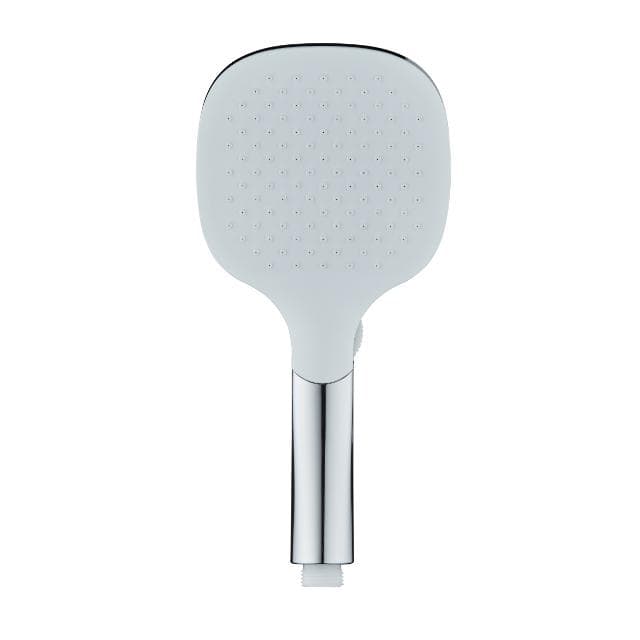  SAMTEK SUN ručná sprcha, 1 prúd sprchovania, priemer 120mm, chróm+biela, SAMTEK, FS10000 RUCNA SPRCHA 1-POLOHA SUN