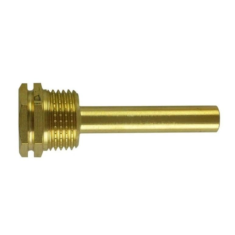 Regulačná jímka pre 1 čidlo, 7x9-100 R1/2", púzdro 7x9x60mm, mosadz