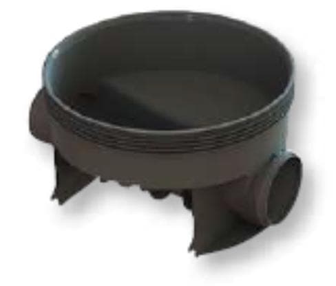 KG RVD šachtové dno, priemer 600/315 mm priebežné priame