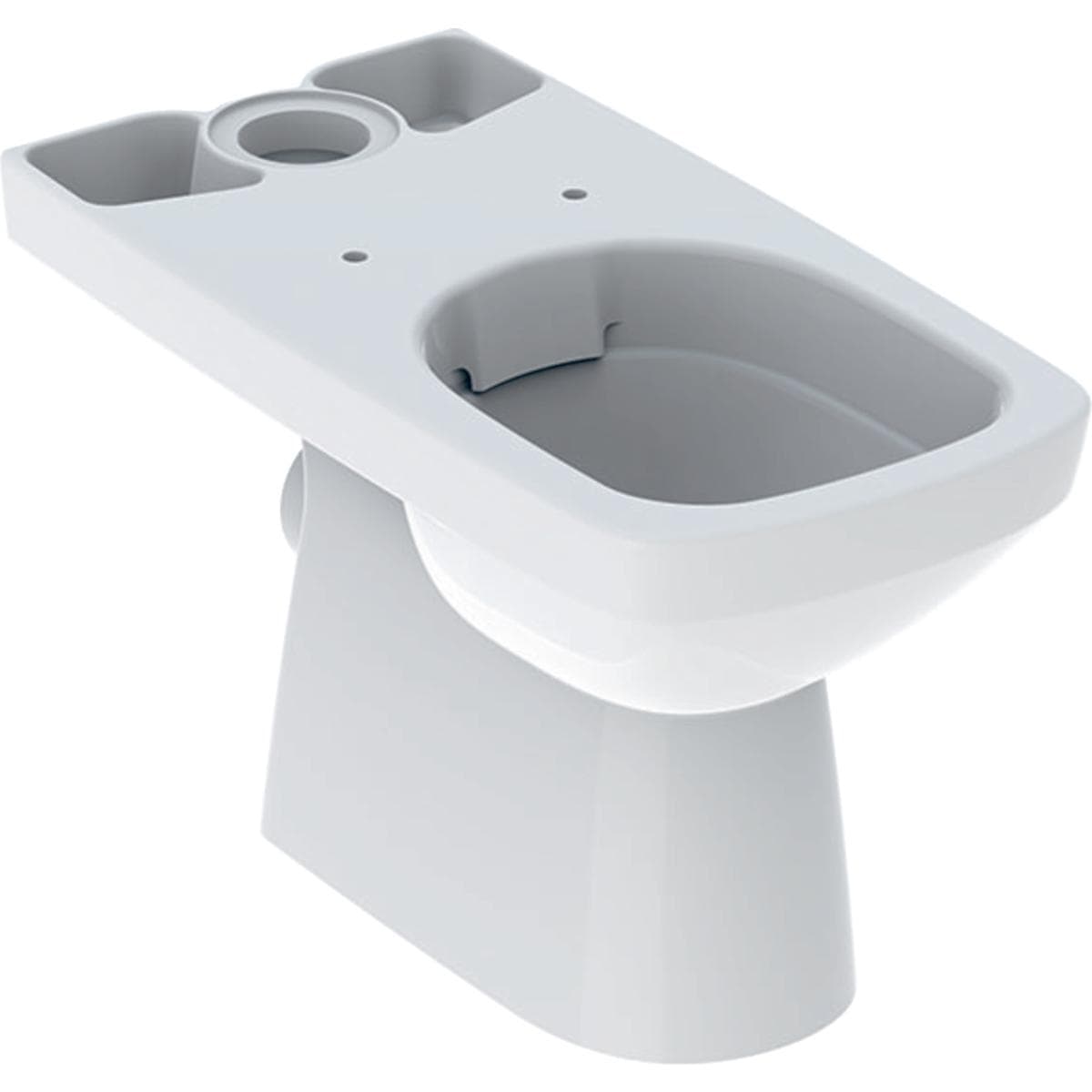 Stojace WC Geberit Selnova Square Rimfree T=68cm, s hlbokým splachovaním, vodorovný odtok (nahrádza 500.152.01.1)