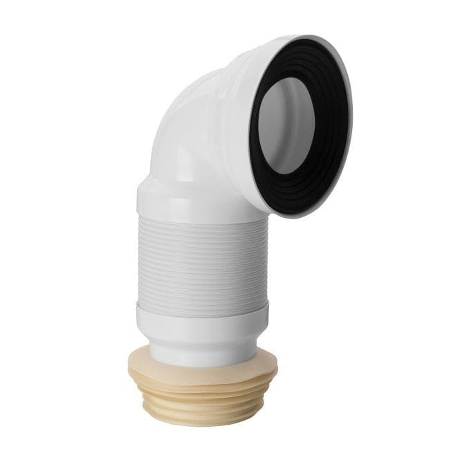WC flexi dopojenie D100-80mm dĺžka 90-300mm, koleno IL2K400