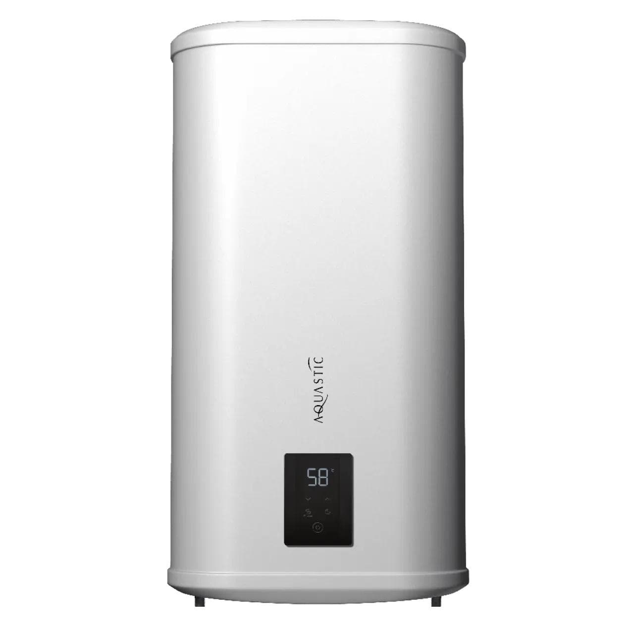 Q AQUASTIC WIFI (101151) plochý elektrický ohrievač vody 80 l závesný, univerzálna montáž 2kW suchý ohrev.