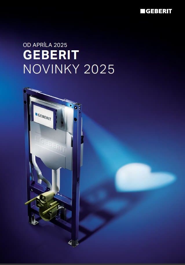 Geberit NOVINKY od apríla 2025