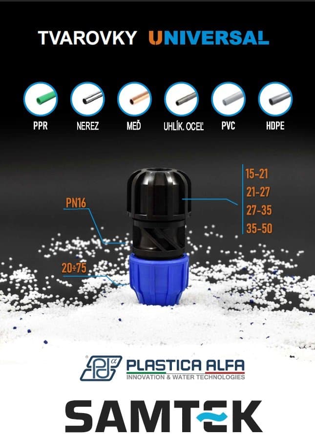 Plastica Alfa tvarovky UNIVERSAL