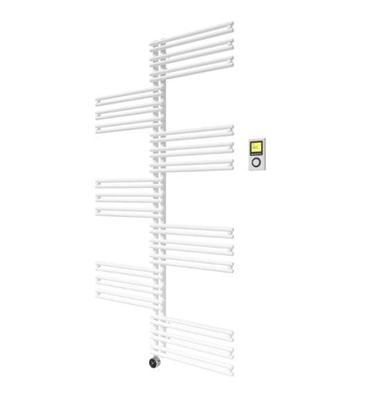 Twist E 1674x910 kúpeľňový radiátor, výška 1674 šírka 910, biely RAL 9016