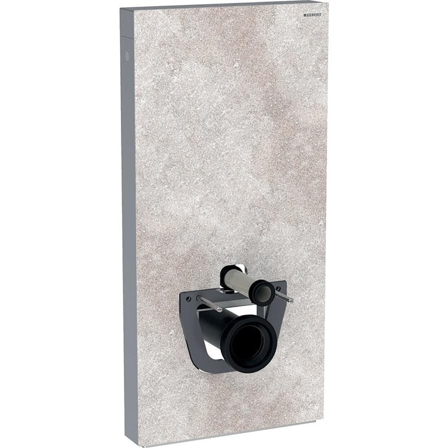 Sanitárny modul Geberit Monolith pre závesné WC, 101 cm, kamenina s betónovým vzhľadom