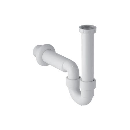 Drezový sifón Geberit kolenový, vodorovný odtok, d40, G 6/4"